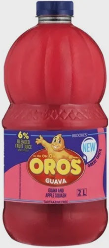 Brookes Oros Guava Squash 2lt