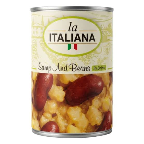 La Italiana Samp and Beans 410g