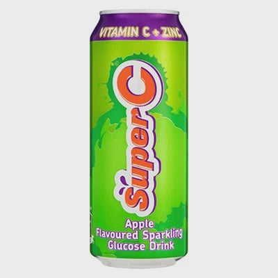 Super C Sparkling Apple 500ml Can