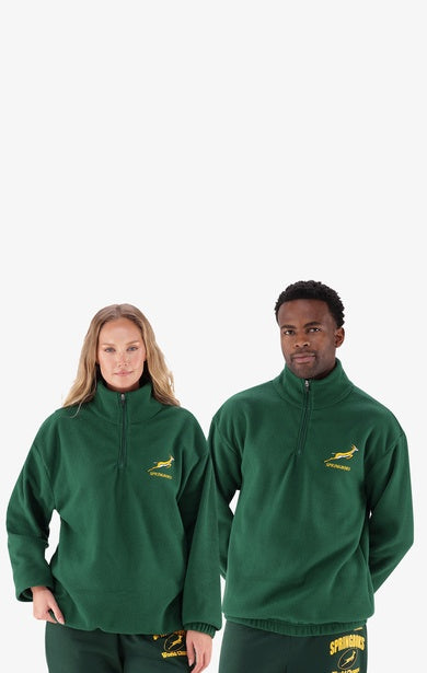 PNP Springbok Adult Quarter Zip Top