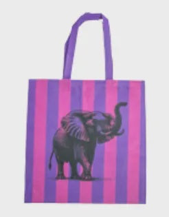 KK Range Elephant STRIPE Portfolio Bag