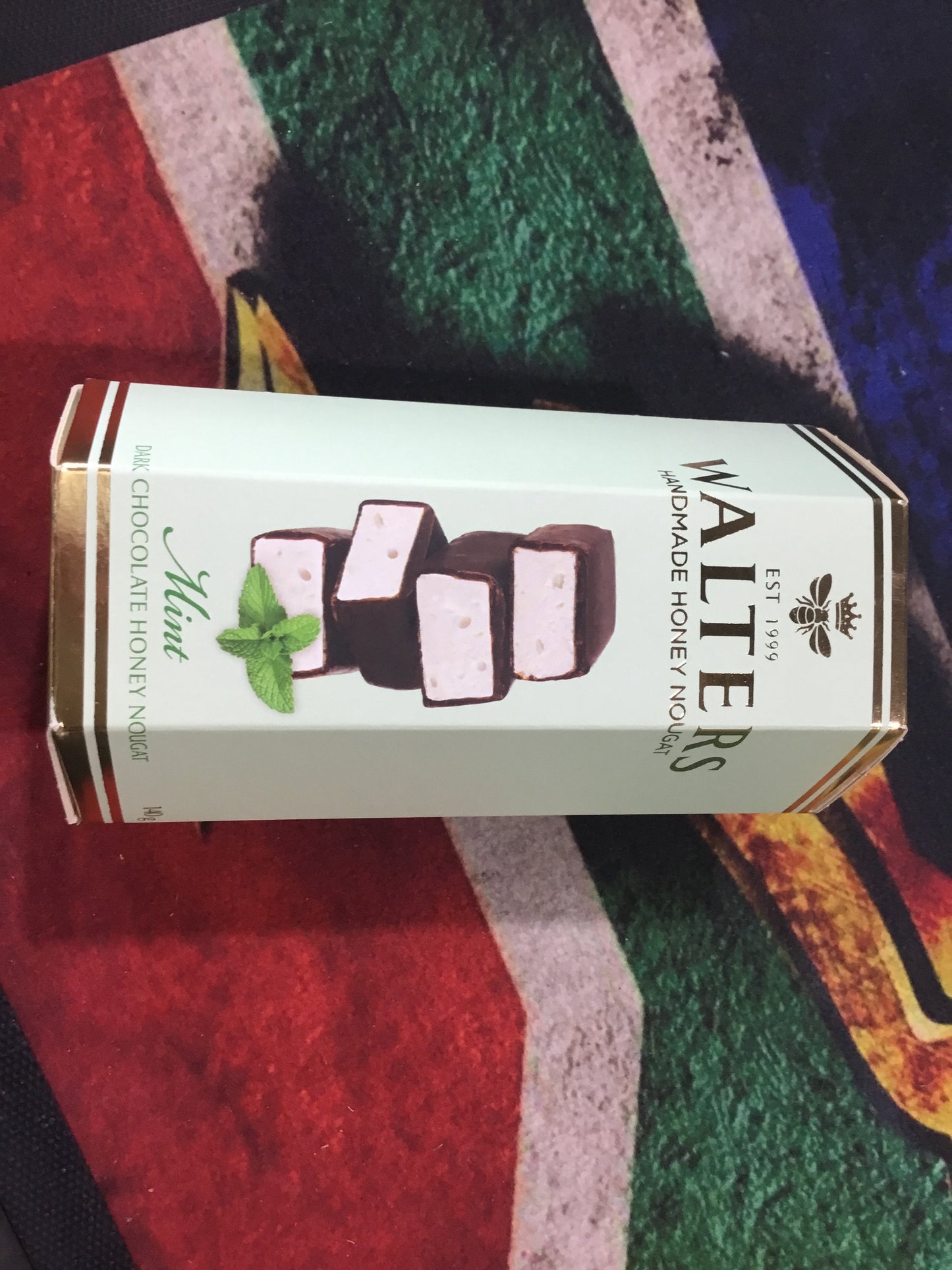 Walters Nougat Sharepack Dark Chocolate Mint 140g