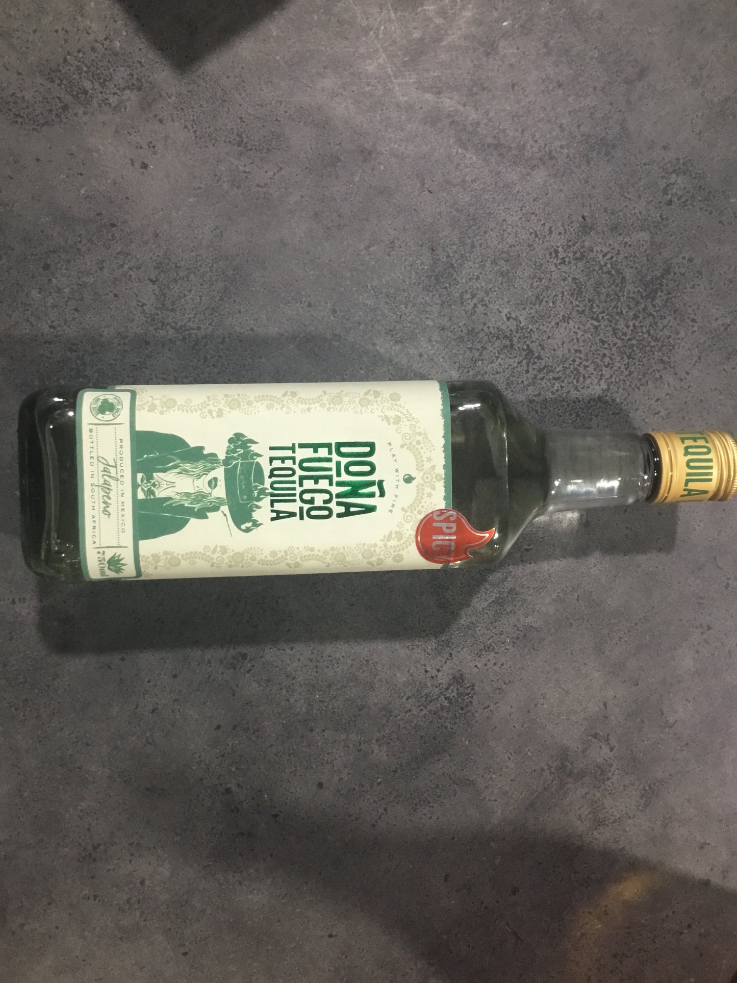 Dona Fuego Jalapeño Tequila 750ml