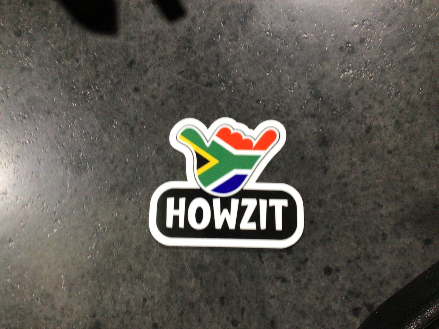 Mini Howzit Sticker 5cm