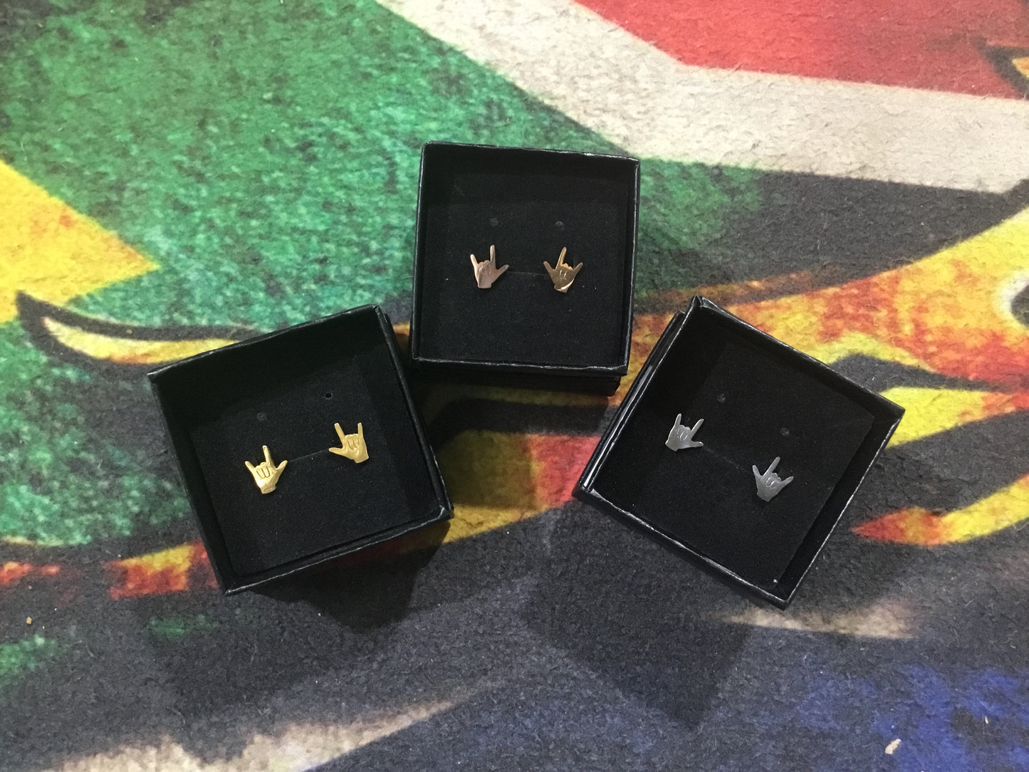 Shaka Stud Earrings
