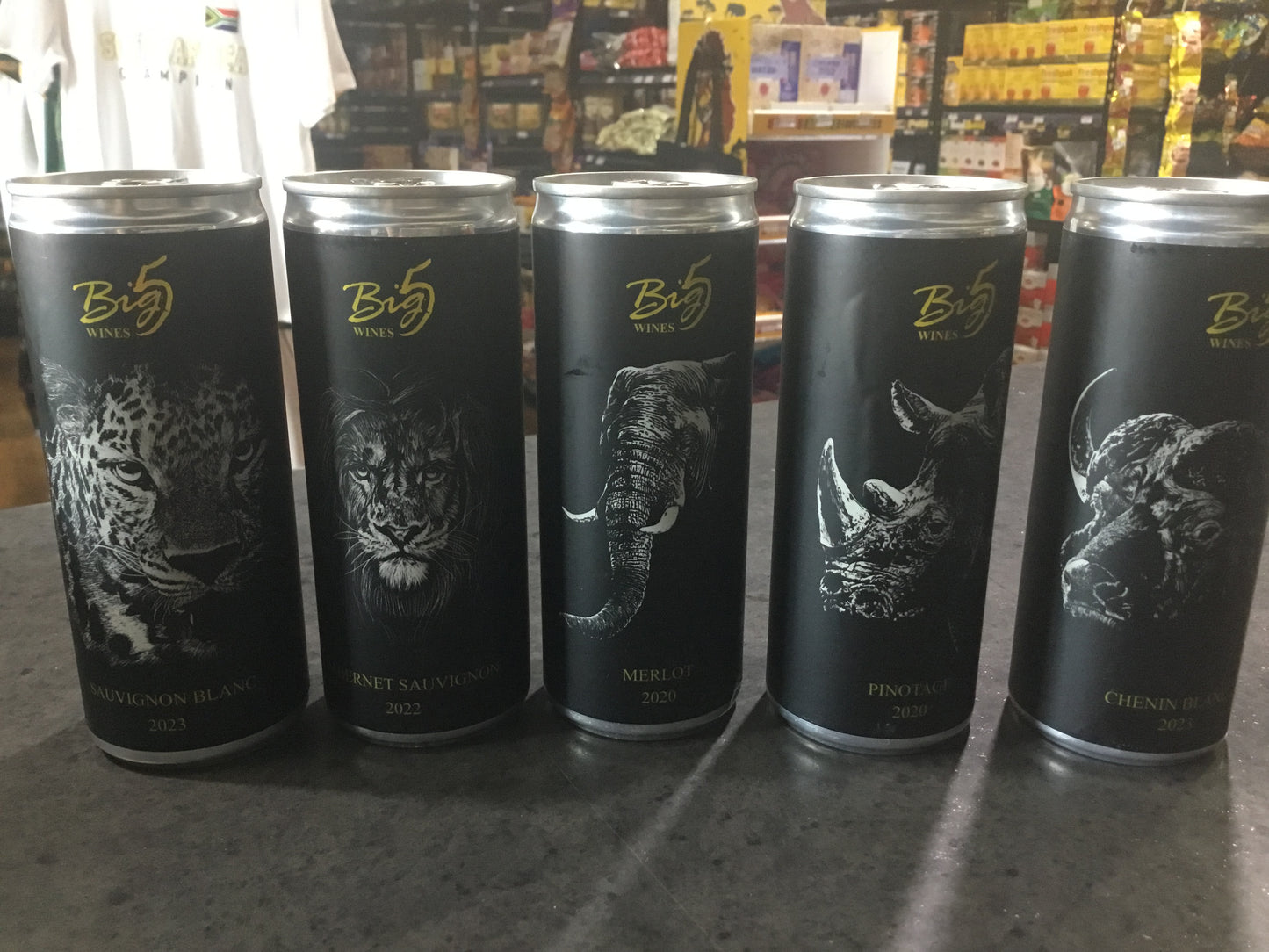 BIG 5 Wines 250ml can - various