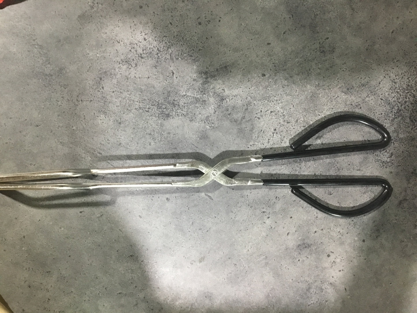 Caterweb Tongs Grill/Braai 400mm Chrome Plated