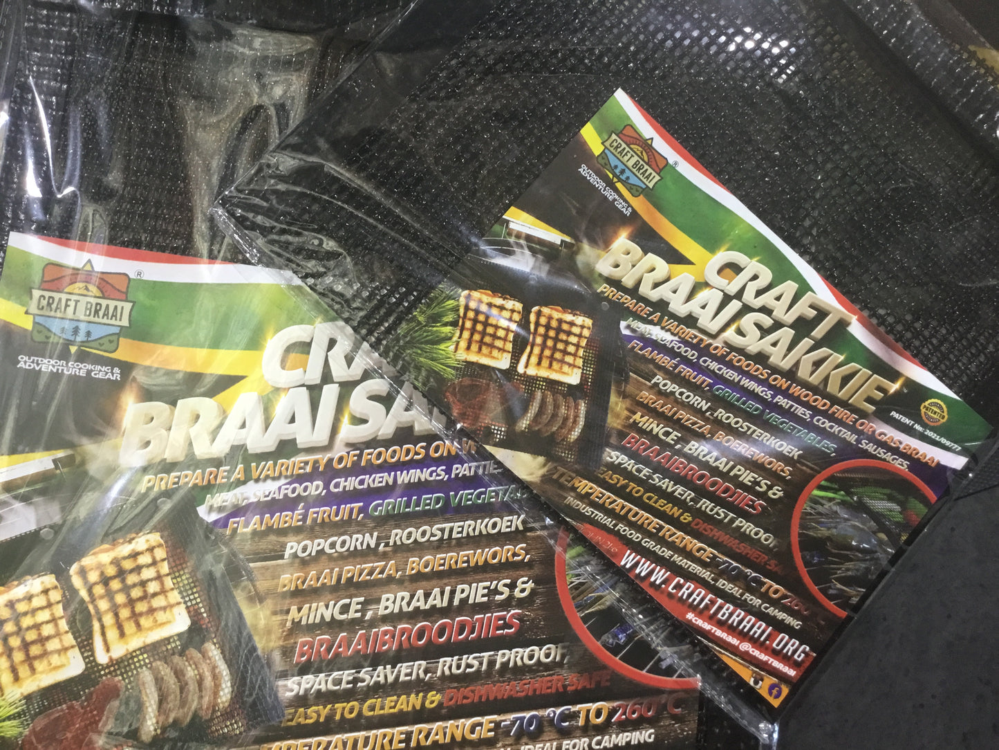 Braai Sakkie LARGE 340mm x 330mm