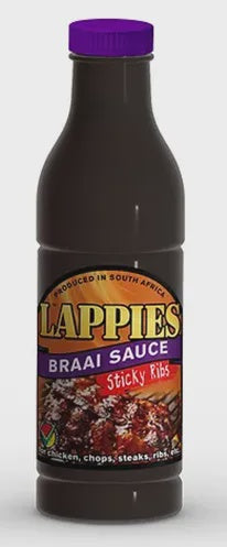 Lappies Braai Sauce Sticky Ribs 500ml