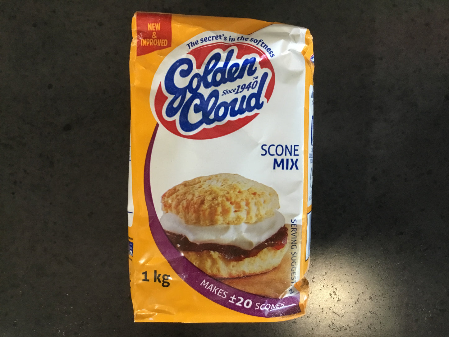 Golden Cloud Scone Mix 1kg