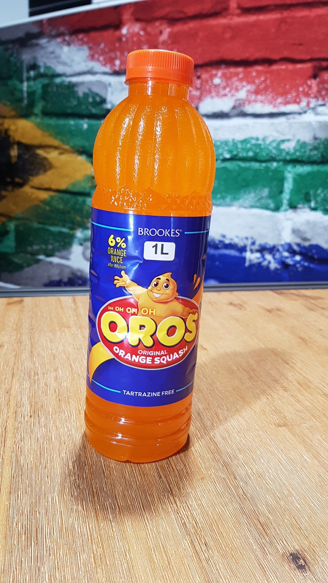 Brookes Oros Orange Squash 1l
