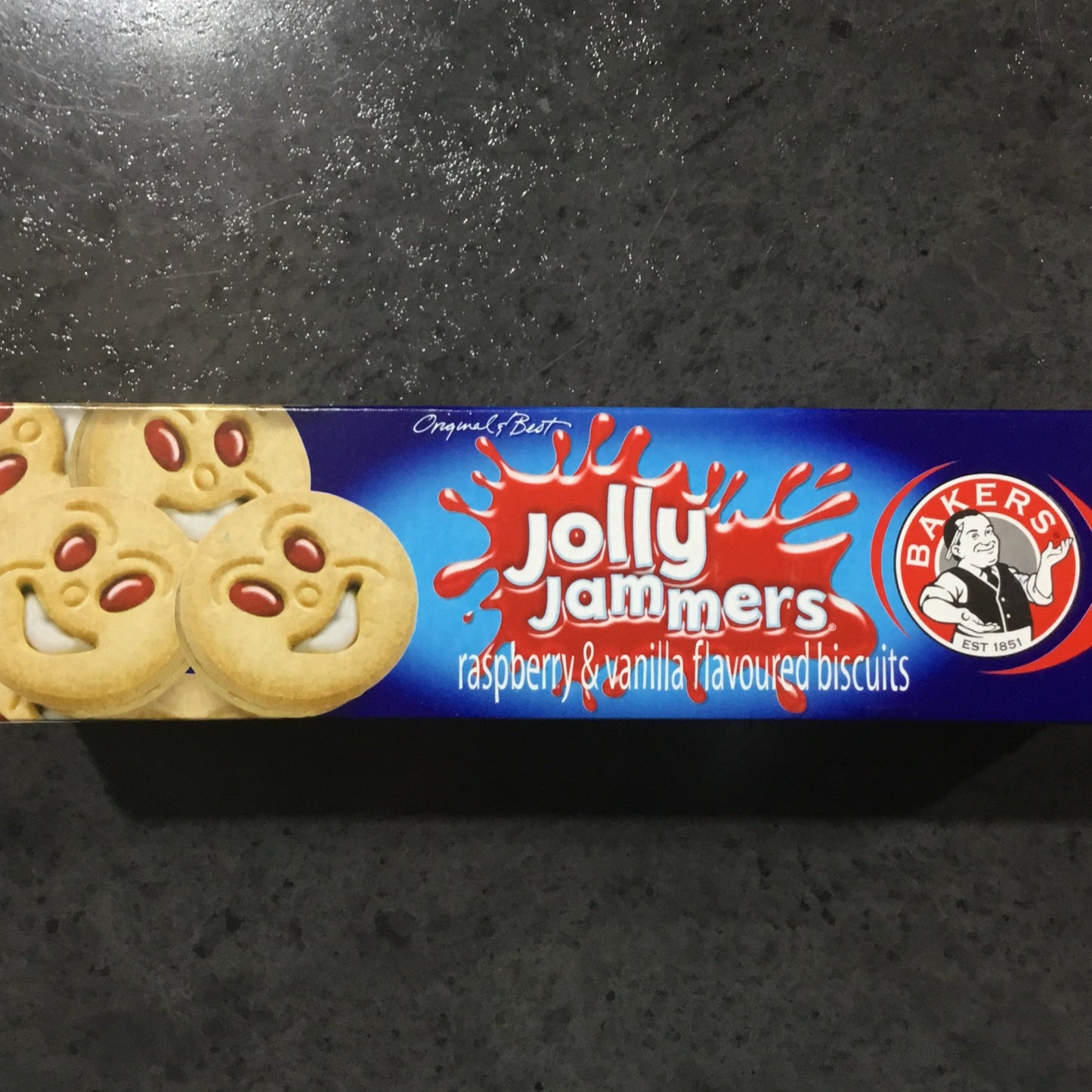 Bakers Jolly Jammers Raspberry 200g