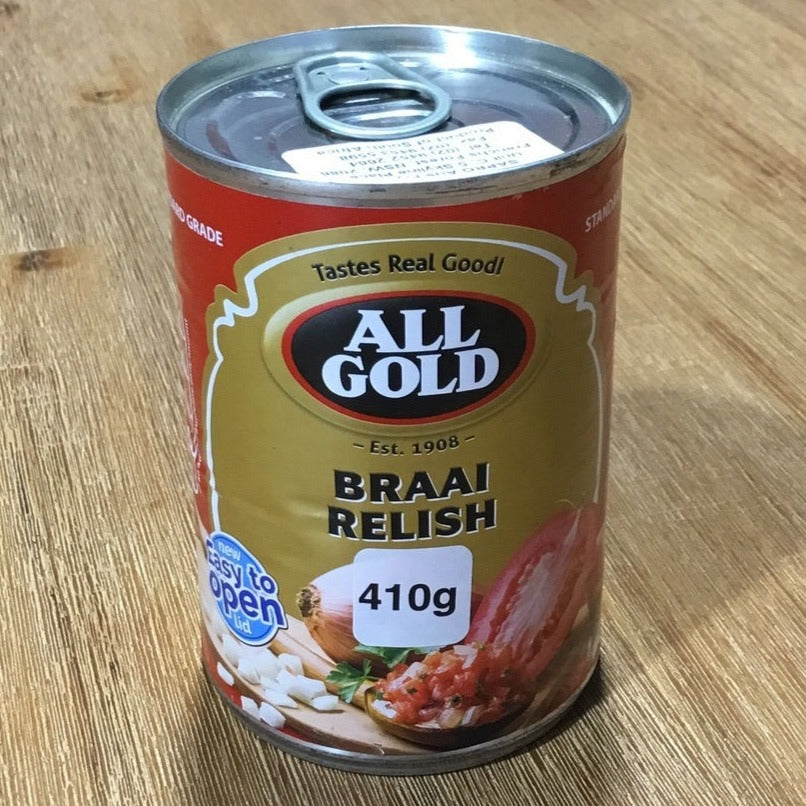 All Gold Braai Relish 410g