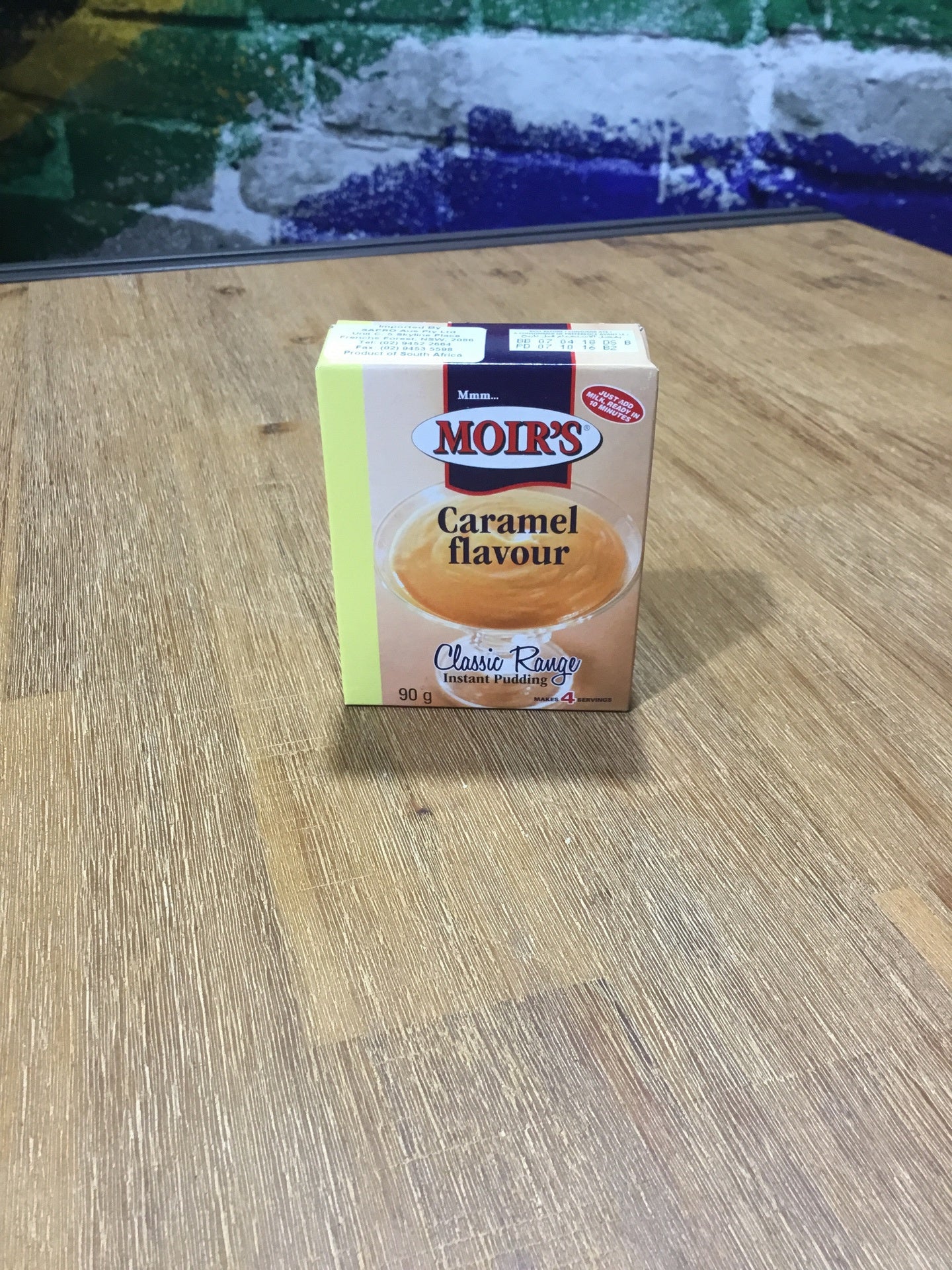 Moirs Pudding Caramel 90g