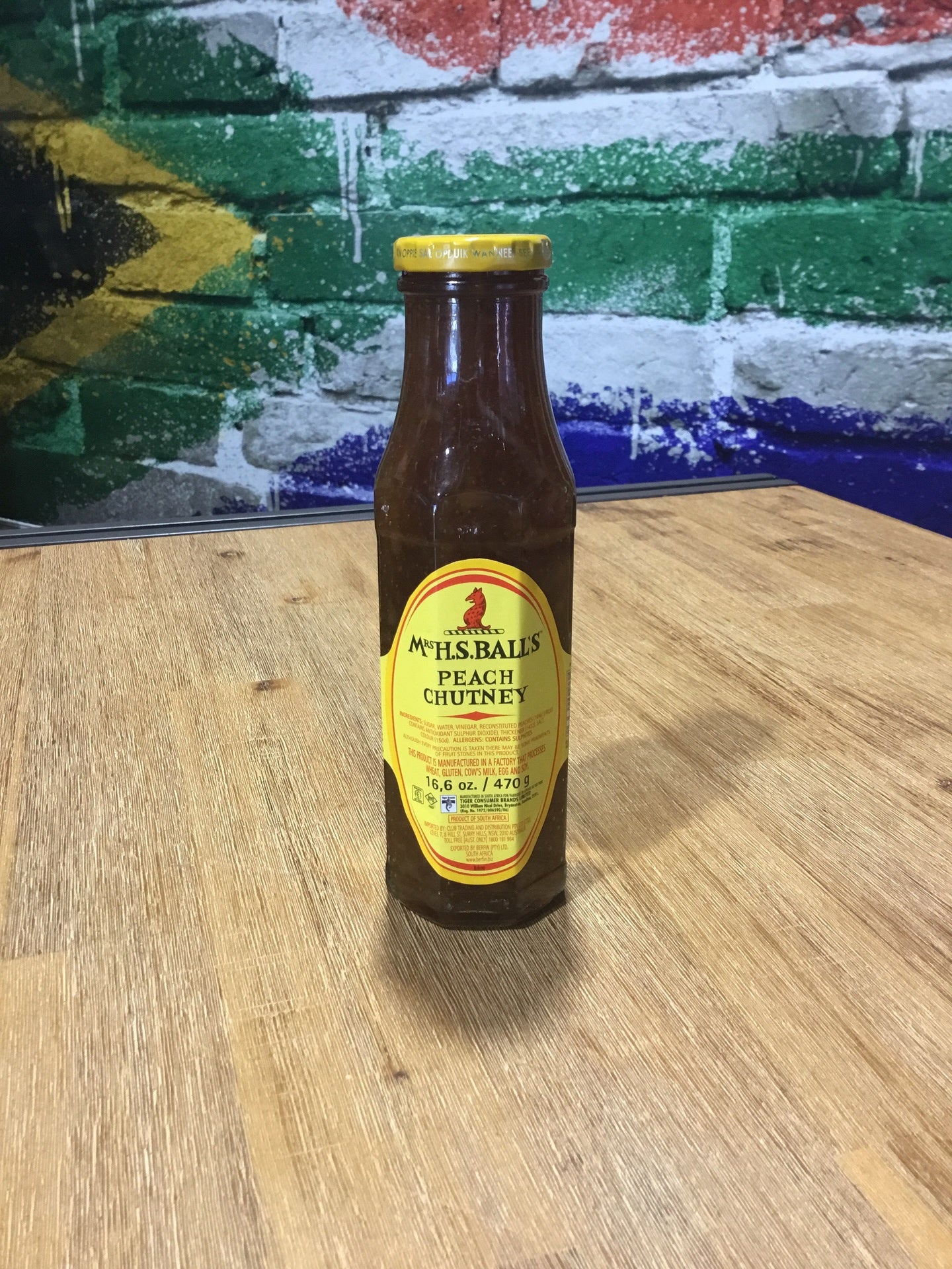 Mrs Balls Chutney Peach 470g