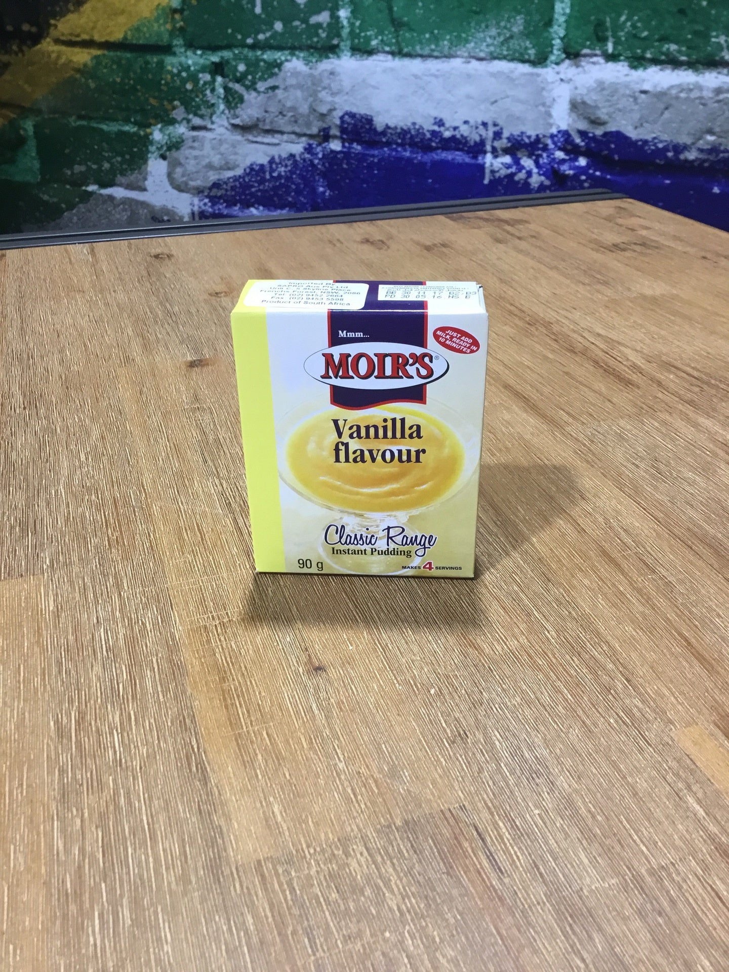 Moirs Pudding Vanilla 90g