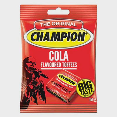 Champion Toffee Candy Cola 150g