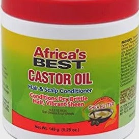 Africa's Best Castor Oil Hair & Scalp Conditioner 149g