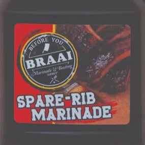 All Joy Sauces - Spare Rib M&B 750ml