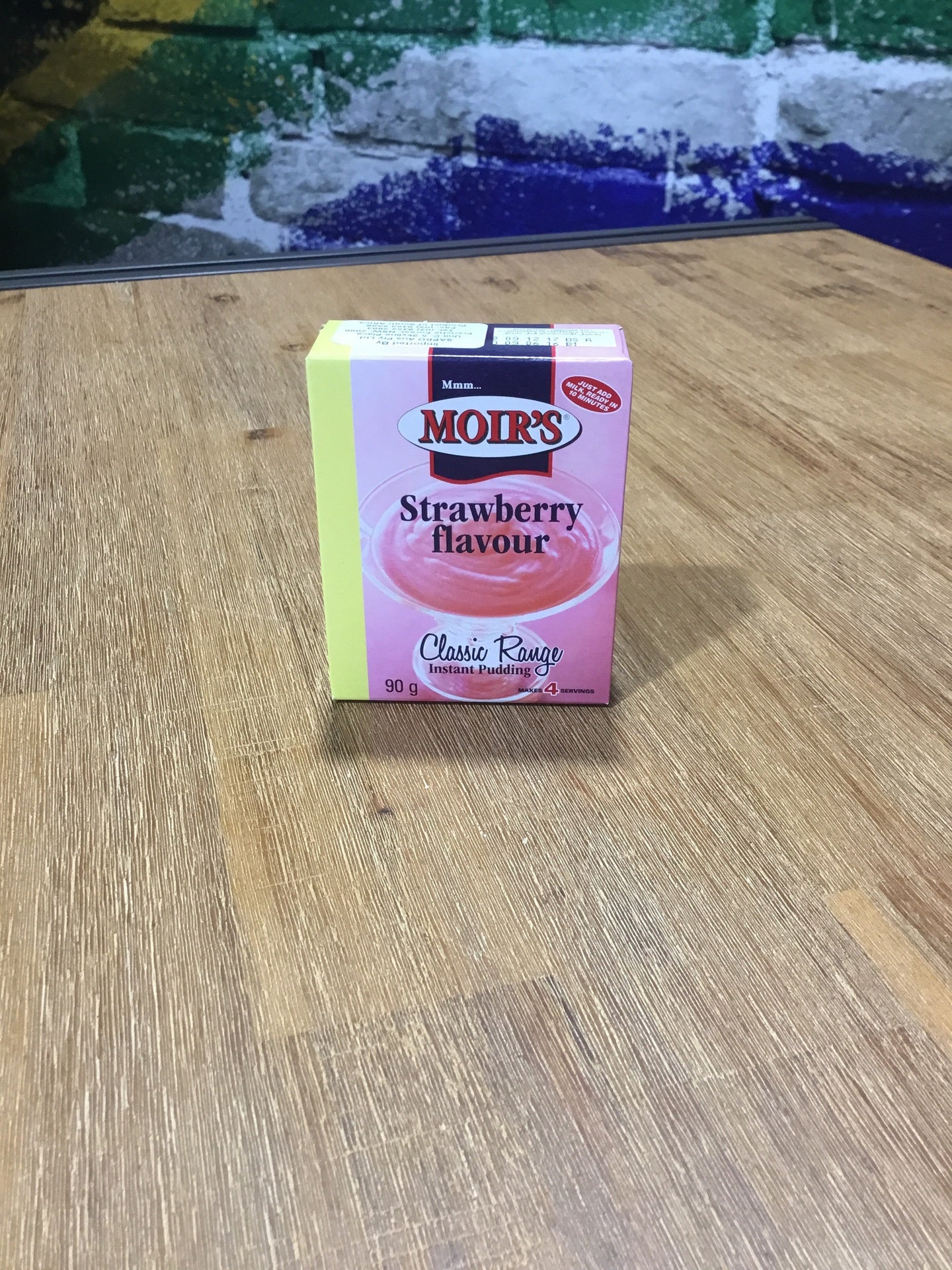 Moirs Pudding Strawberry 90g