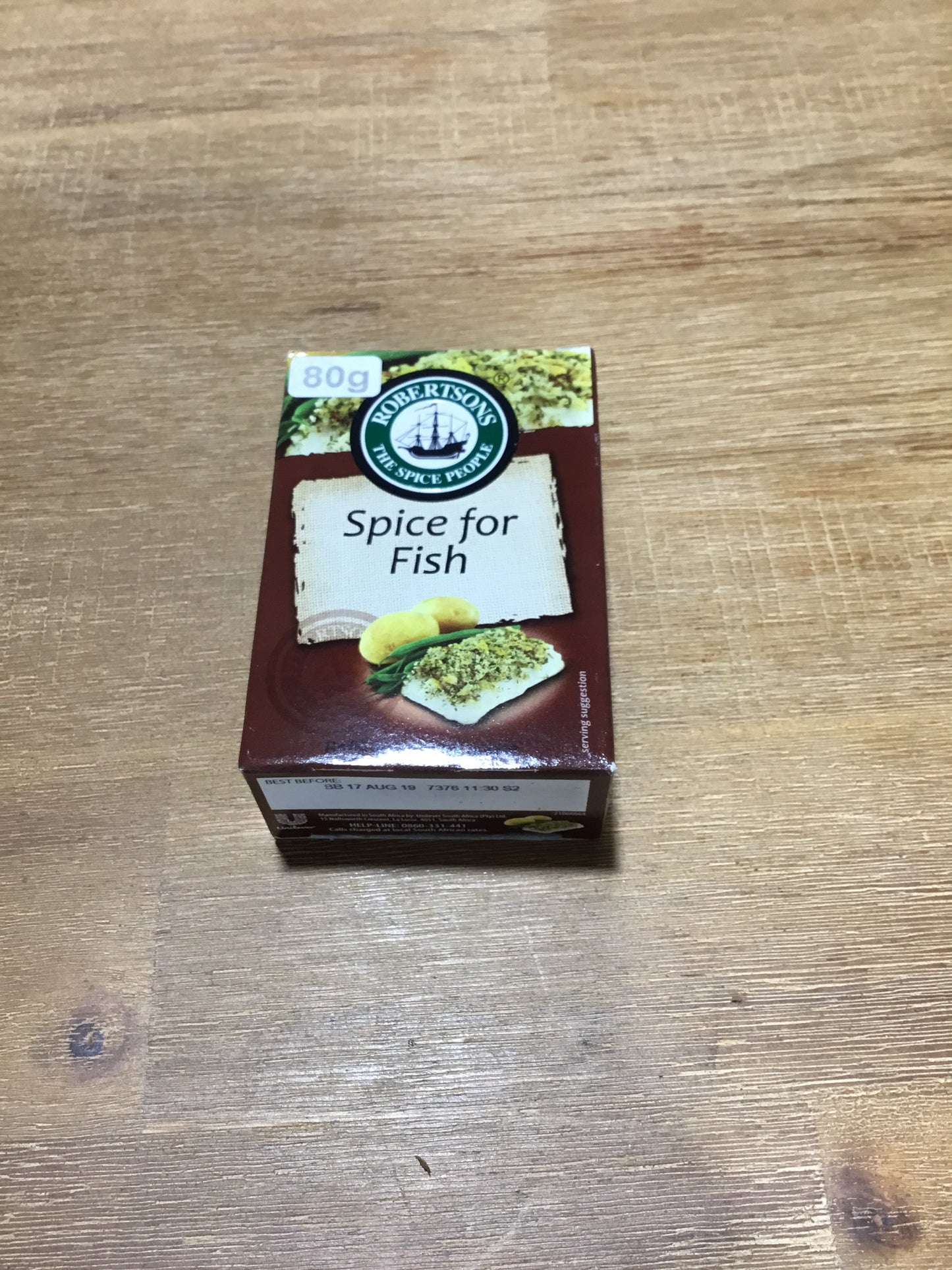 Robertson Spice Fish Refill 80g
