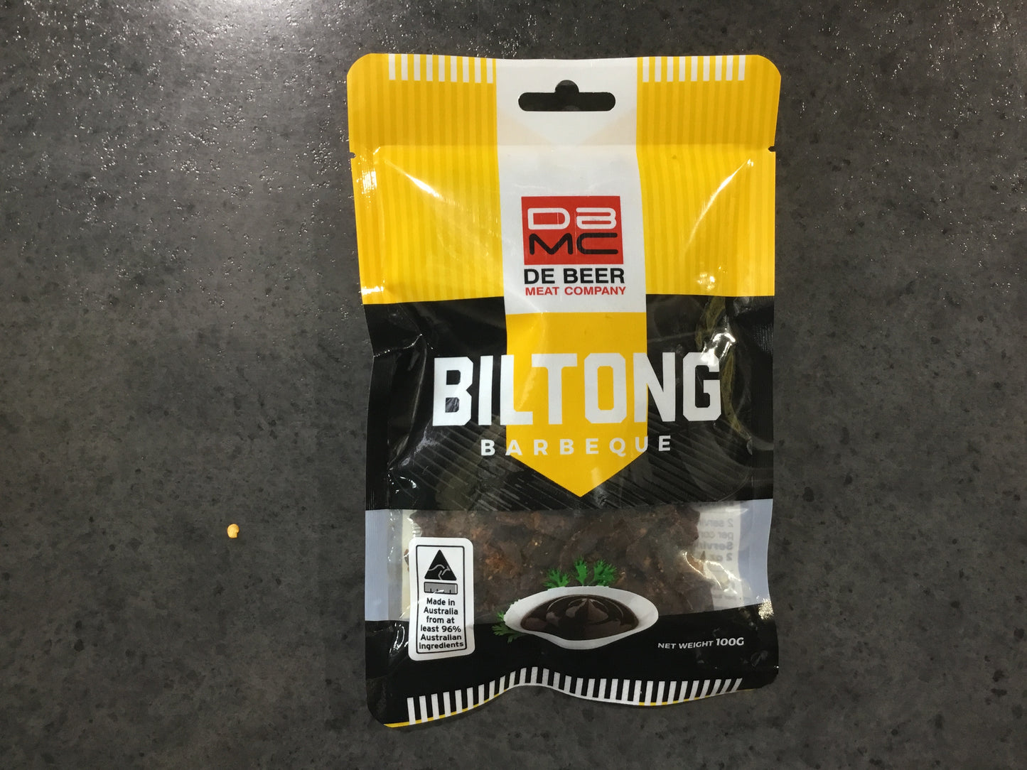 De Beer BBQ Biltong Pre Pack 100g