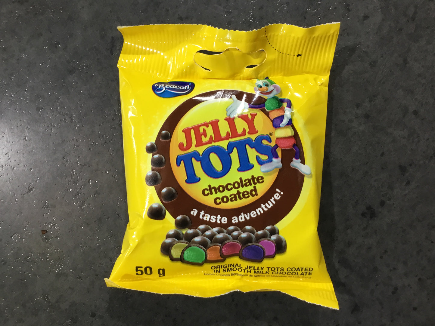 Beacon Jelly Tots Choc Coating 50g