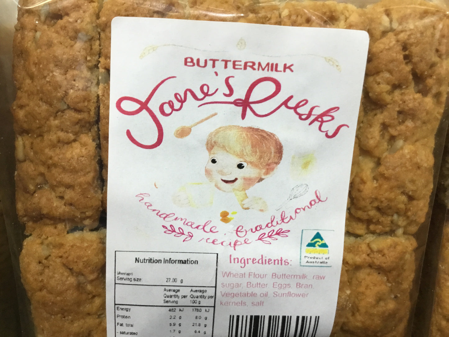 Rusks Janes Buttermilk