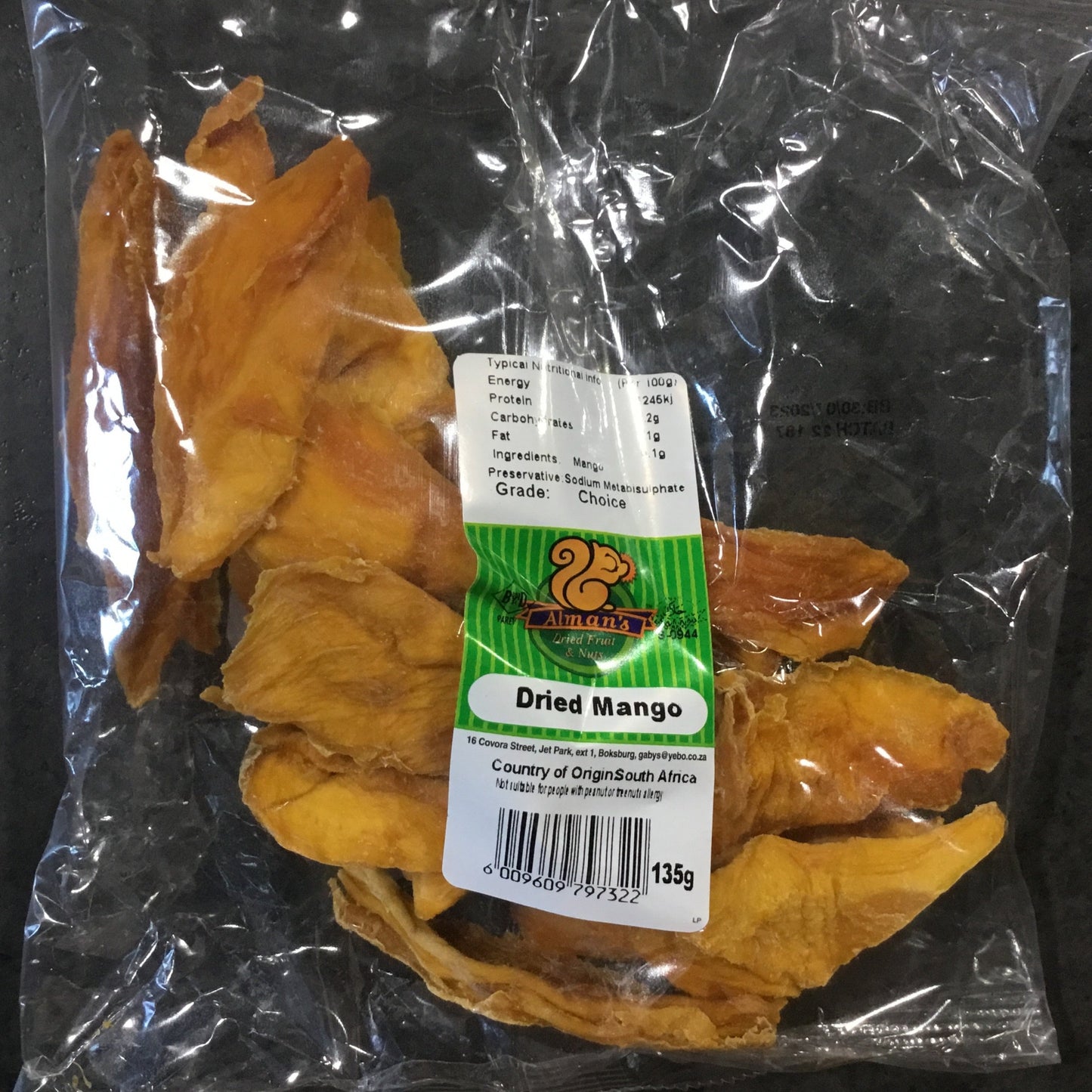 Alman's Dried Mango 150g
