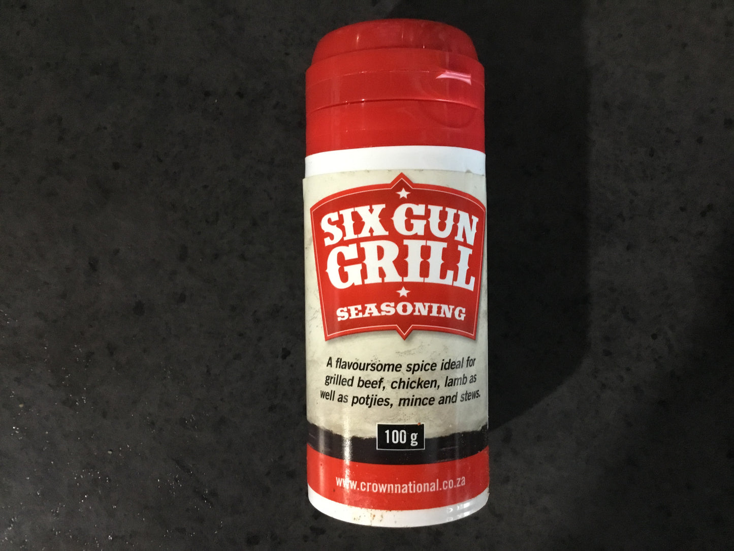 Crown National Six Gun Shaker 100g