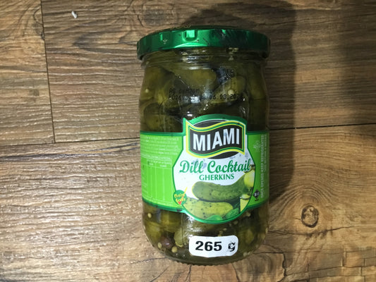 Miami Gherkins Cocktail Dill 265g