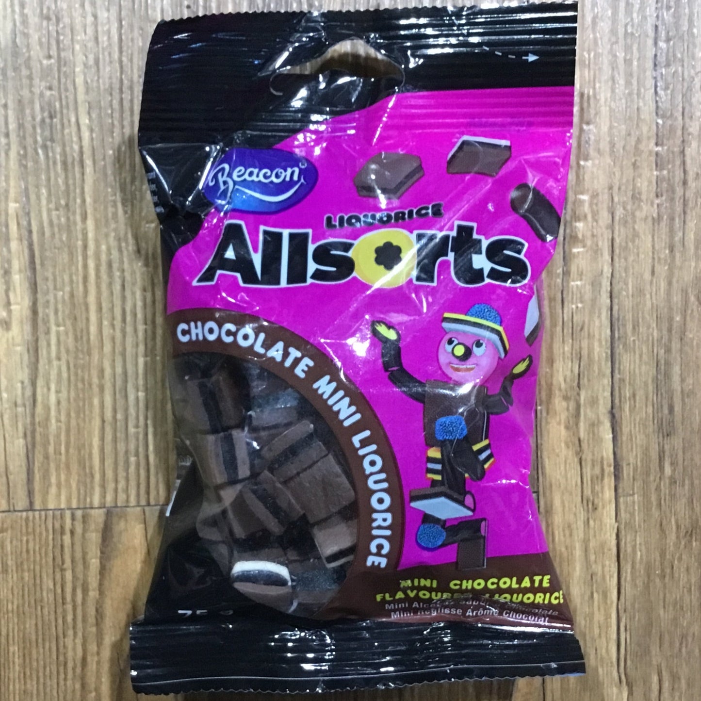 All Sorts Liquorice Mini Choc 75g