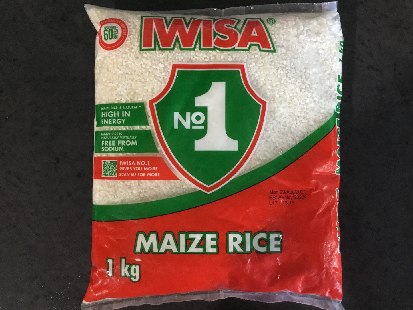 Iwisa Maize Rice 1kg