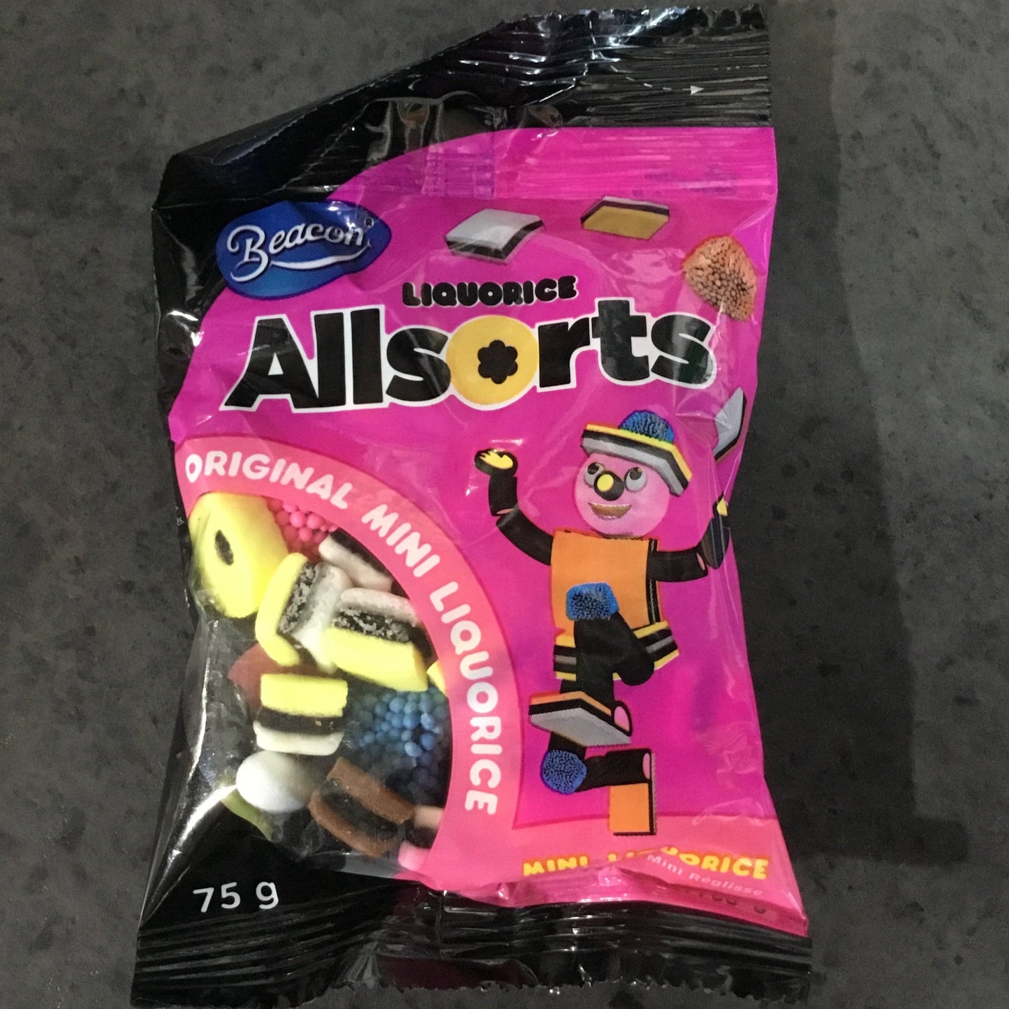 All sorts Liquorice Mini 75g