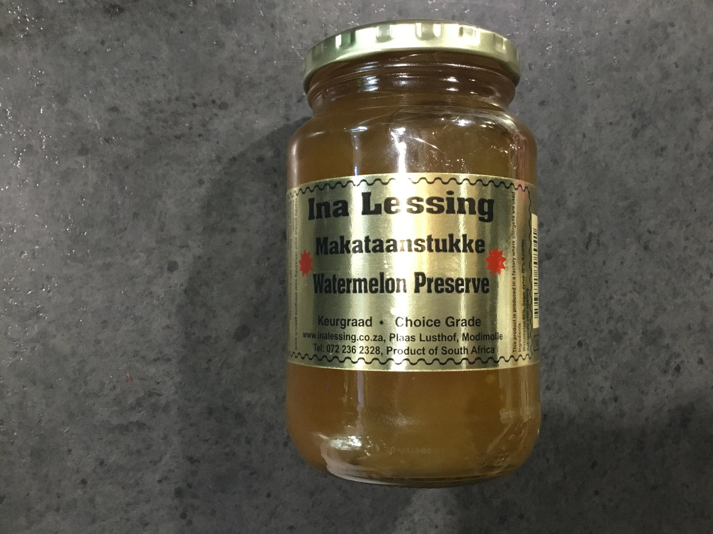 Ina Lessing Water Melon Squares 410g