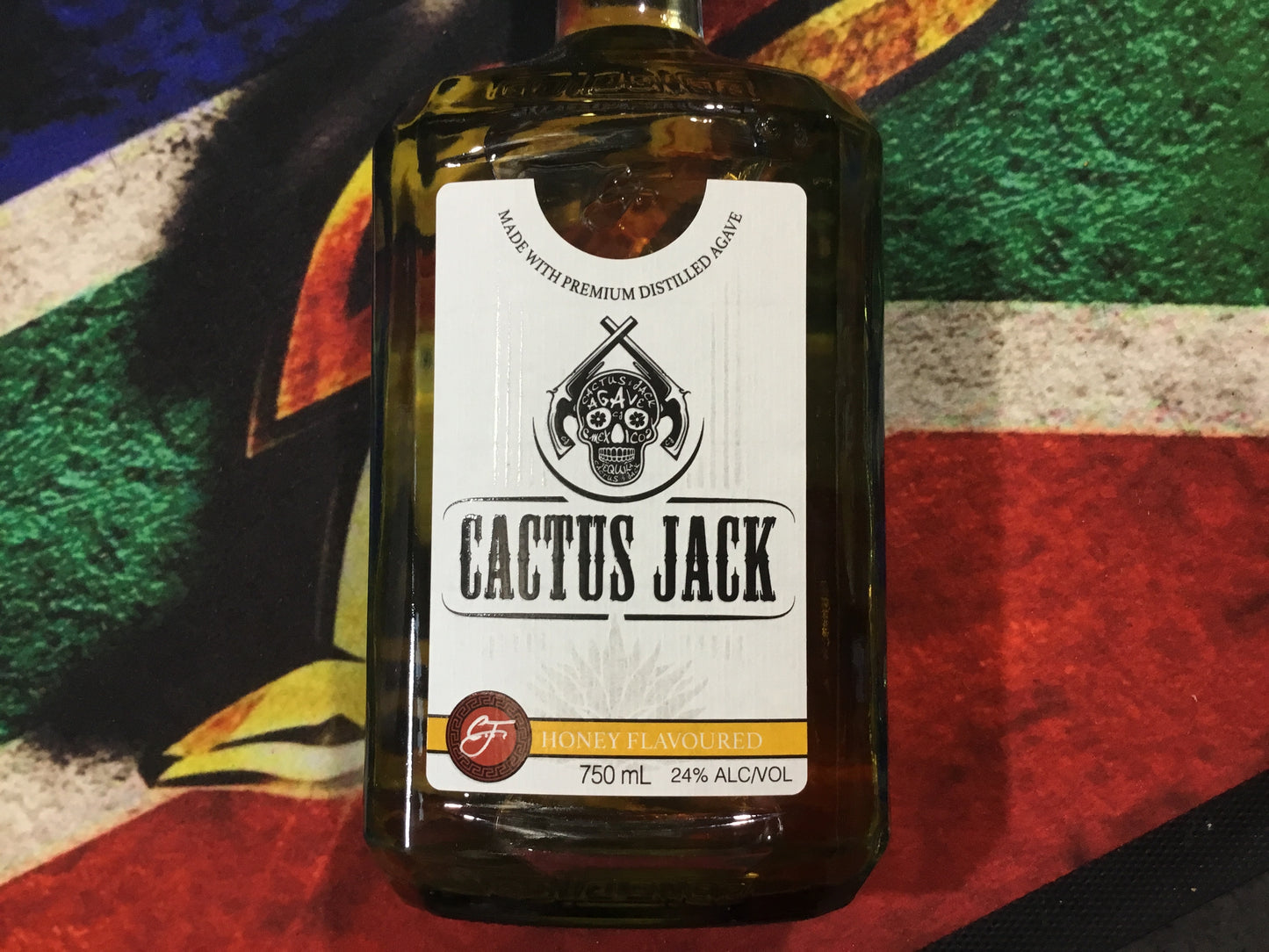Cactus Jack Honey Tequila 750ml