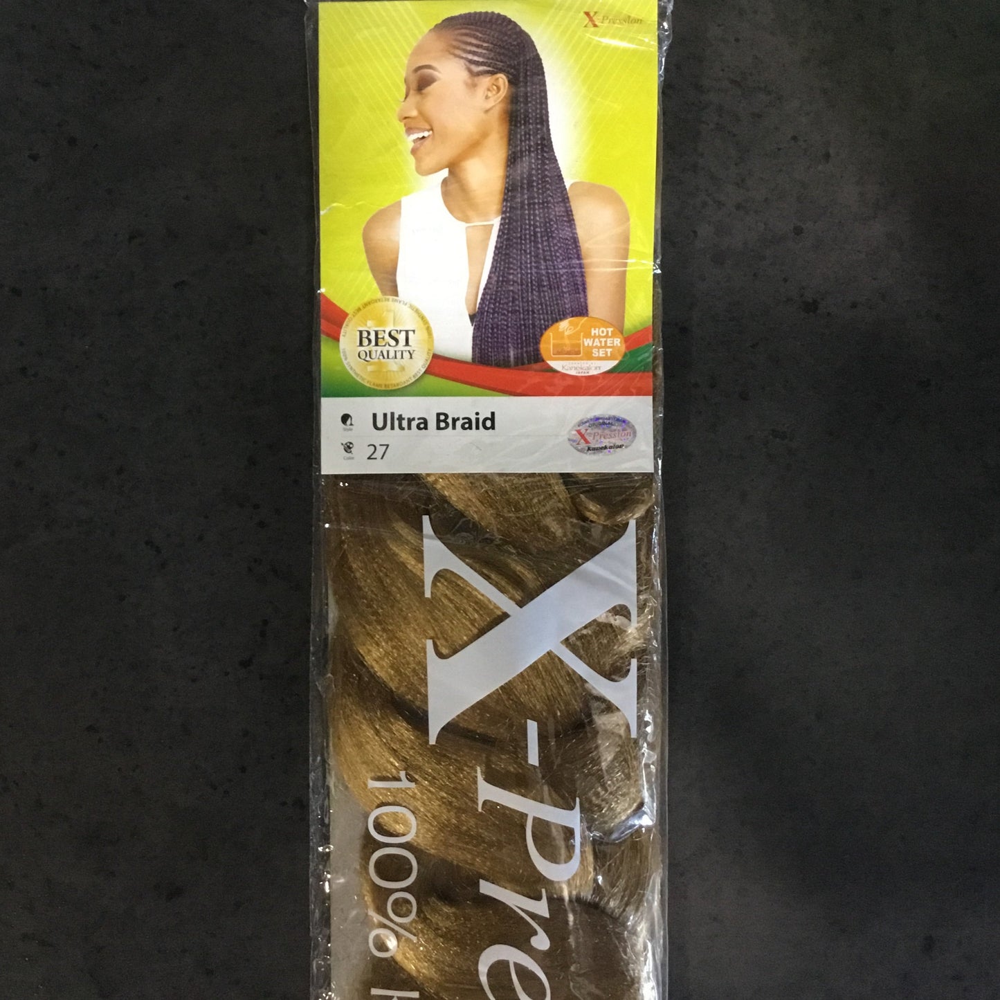 XPression Hair Ultra Braids 27 goldish blonde - med