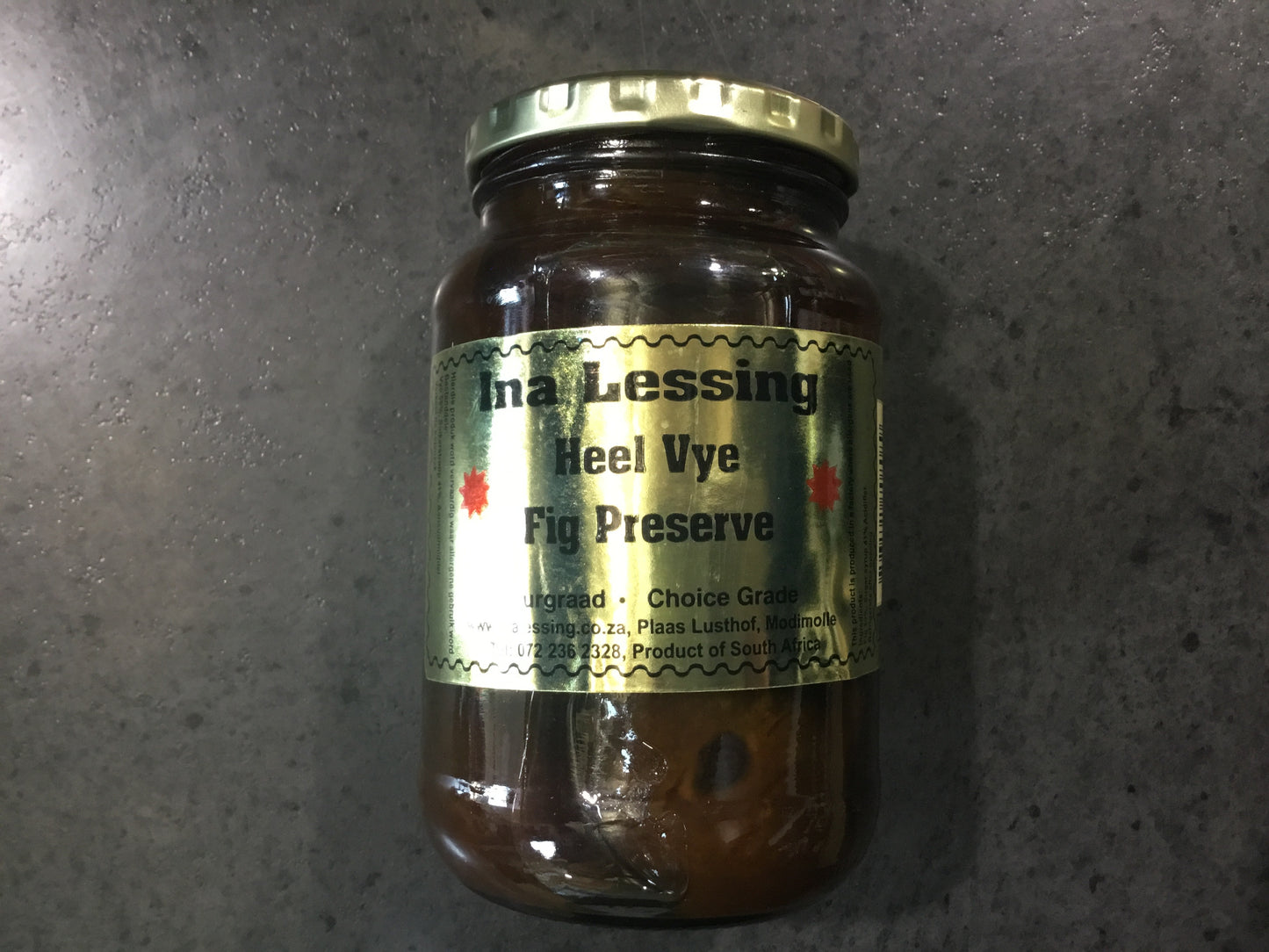 Ina Lessing Green Figs Preserve 500g