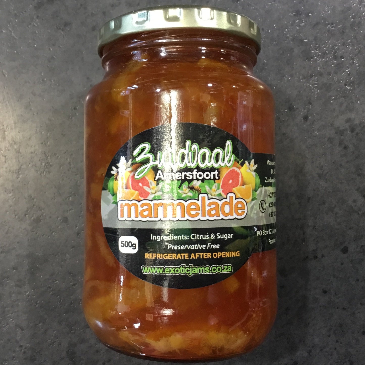 Zuidvaal Marmalade Fruit 500g