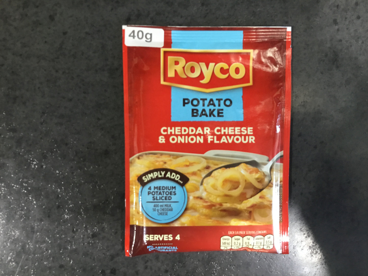 Royco Potato Bake - Cheddar & Onion 40g