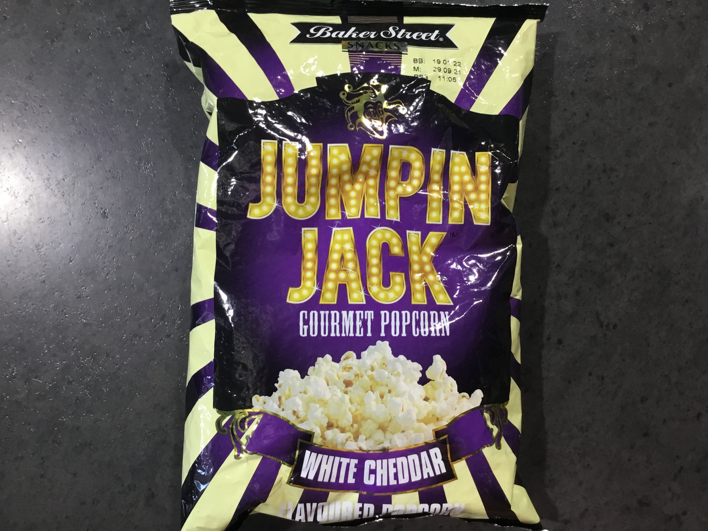 Baker Street Jumpin Jack - White Cheddar 100g