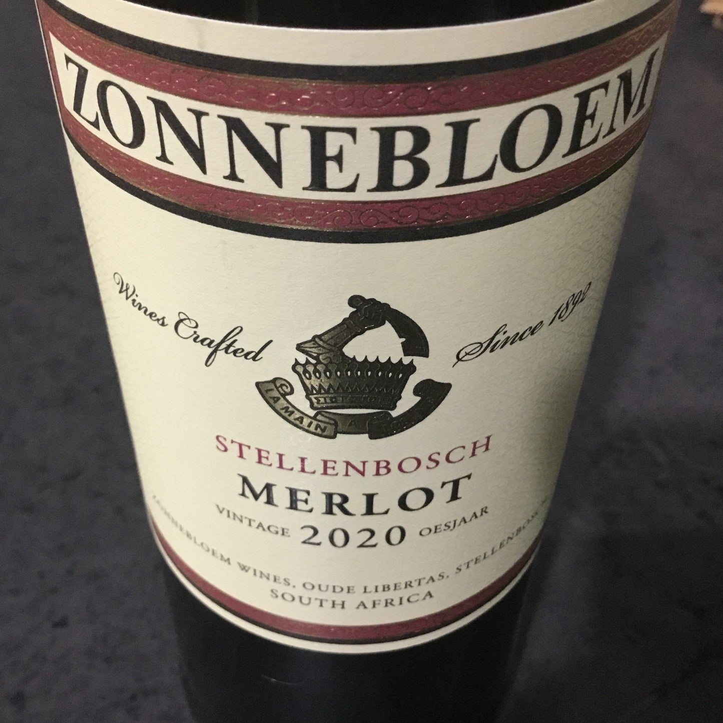 Zonnebloem Merlot 750ml