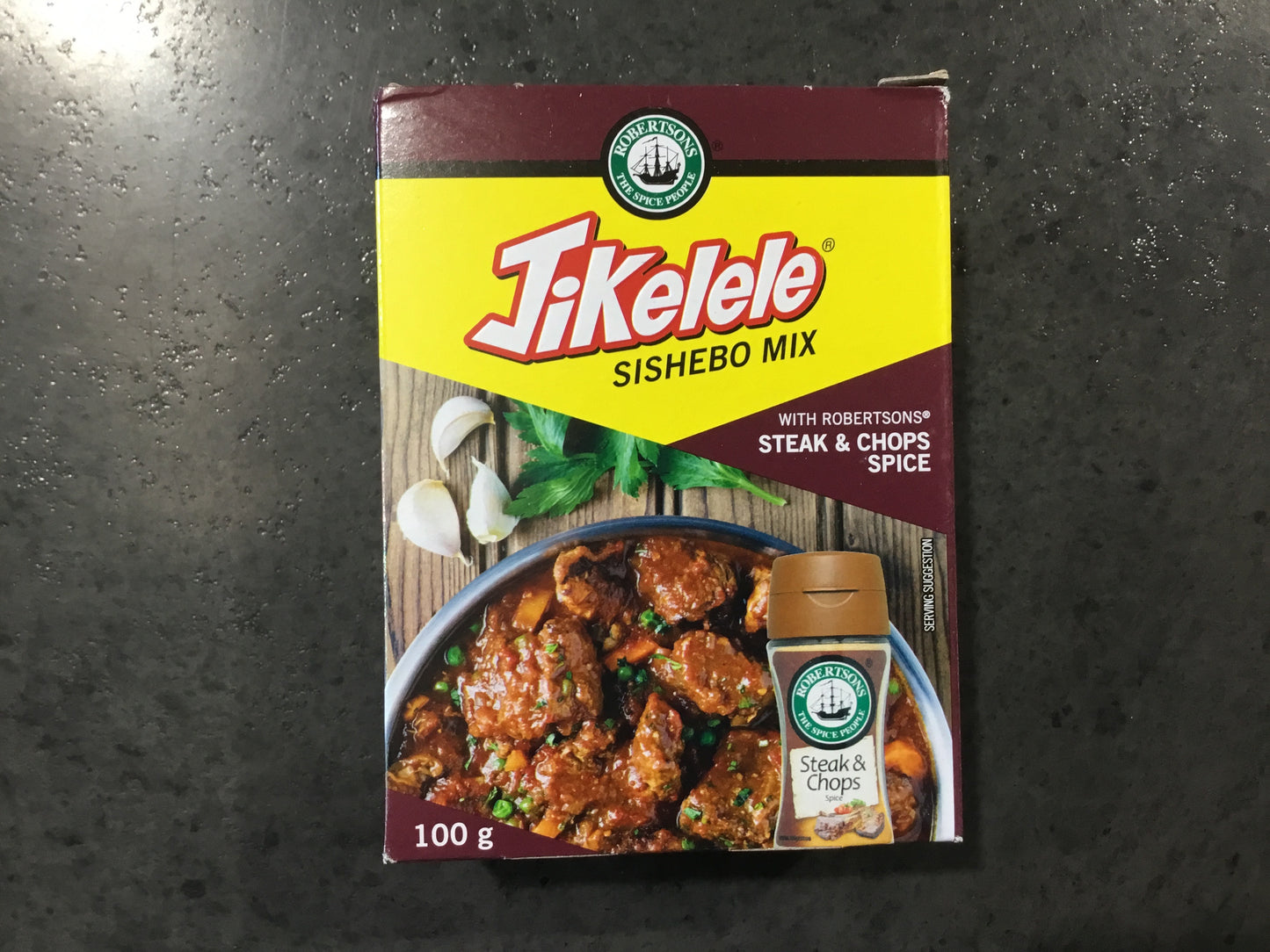 Jikelele Sishebo Streak & Chops 100g Box