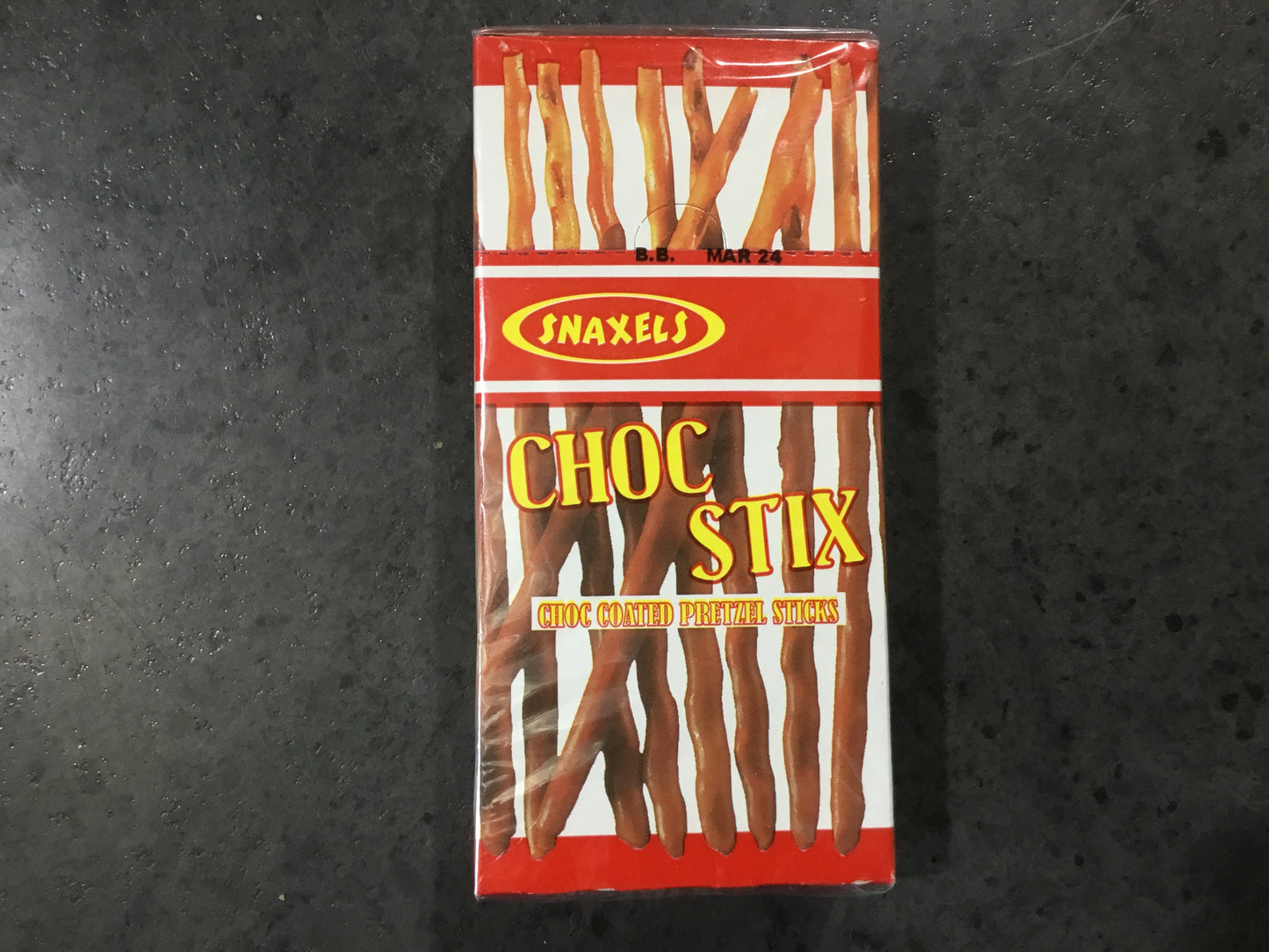 Snaxels Chocolate Covered Pretzels Stix 50g