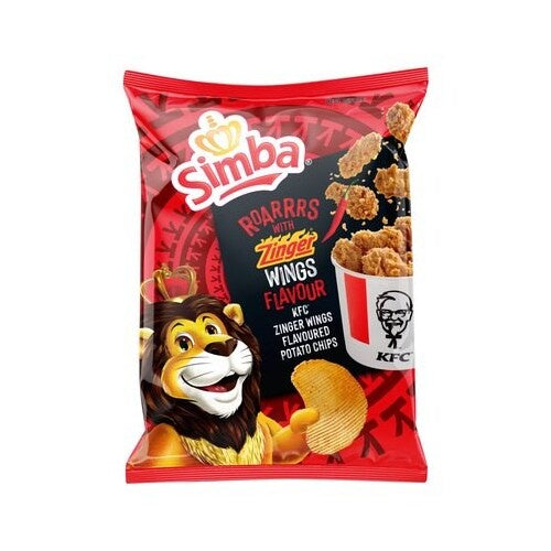 Simba Zinger Wings Crisps 120g bag