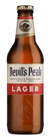 Devil's Peak Lager 330ml 6 Pack