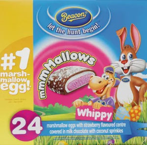 Beacon Easter Strawberry Whippy Mallow Egg (Disp) 24s
