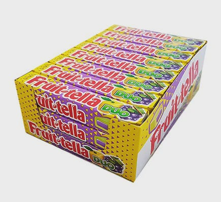 Fruit Tella Duo Grape & Lemon