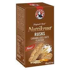 Bakers Rusks Nuttikrust 450g