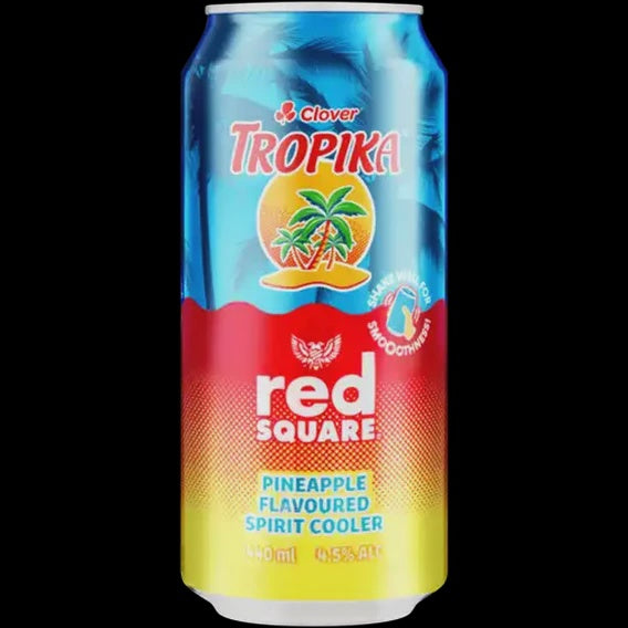 Tropika Red Square Pineapple 440ml Can